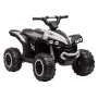 LEAN CARS HL568 Valge laste elektriauto maastikuauto – 12V 2x35W, EVA rattad, LED-tuled, MP3/USB/AUX (mudel 13558)
