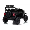 LEAN CARS Jeep Rubicon DK-JWR558 24V akutoitel lasteauto, must