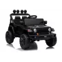 LEAN CARS Jeep Rubicon DK-JWR558 24V akutoitel lasteauto, must