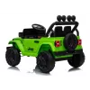 LEAN CARS Jeep Rubicon DK-JWR558 24V roheline akutoitega sõiduauto