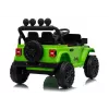 LEAN CARS Jeep Rubicon DK-JWR558 24V roheline akutoitega sõiduauto