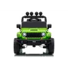 LEAN CARS Jeep Rubicon DK-JWR558 24V roheline akutoitega sõiduauto