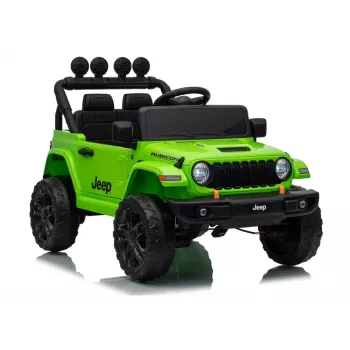 LEAN CARS Jeep Rubicon DK-JWR558 24V roheline akutoitega sõiduauto