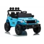 LEAN CARS Jeep Rubicon DK-JWR558 24V Hele Sinine Akuga Sõiduk koos Vanemate Kaugjuhtimispuldiga