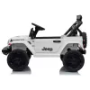 LEAN CARS Jeep Rubicon DK-JWR558 24V Valge patareitoitega sõiduk lastele