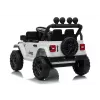 LEAN CARS Jeep Rubicon DK-JWR558 24V Valge patareitoitega sõiduk lastele