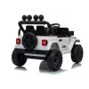 LEAN CARS Jeep Rubicon DK-JWR558 24V Valge patareitoitega sõiduk lastele