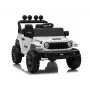 LEAN CARS Jeep Rubicon DK-JWR558 24V Valge patareitoitega sõiduk lastele