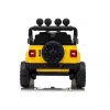 LEAN CARS Jeep Rubicon DK-JWR558 24V Kollane akuga sõiduk puldiga