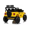 LEAN CARS Jeep Rubicon DK-JWR558 24V Kollane akuga sõiduk puldiga