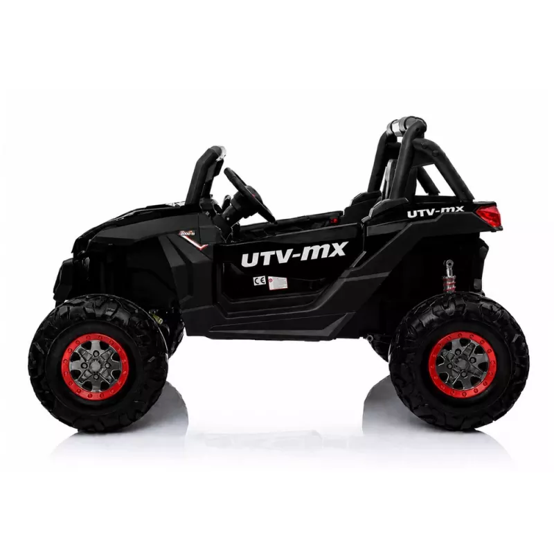 LEAN CARS Jeep XMX603 Electric Ride On Car - Black with MP3