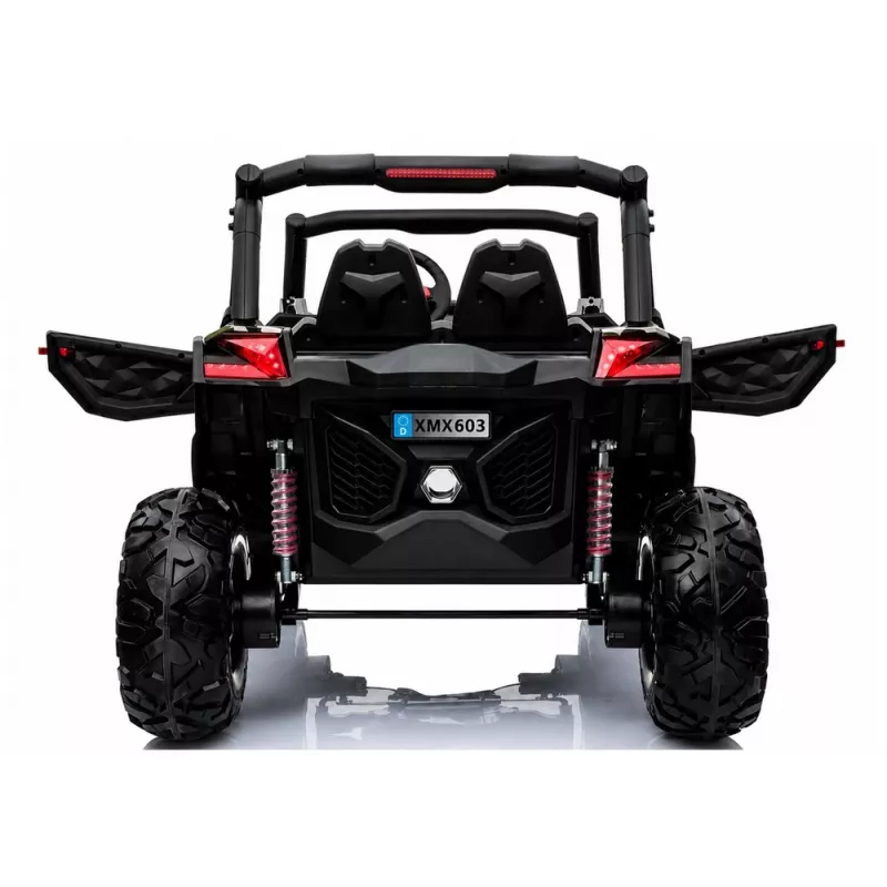 LEAN CARS Jeep XMX603 Electric Ride On Car - Black with MP4