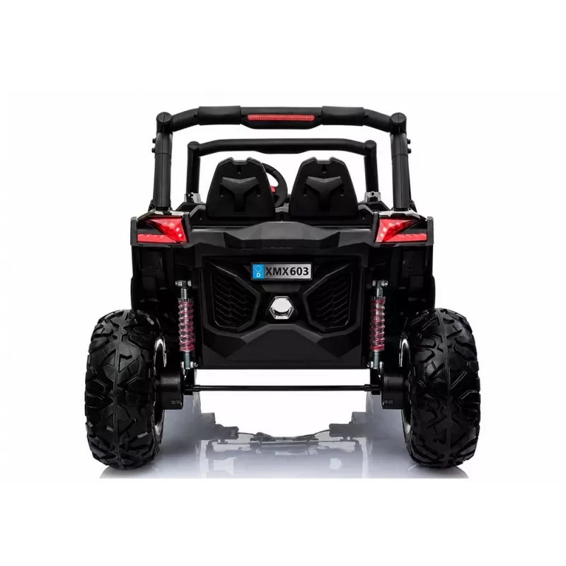LEAN CARS Jeep XMX603 Electric Ride On Car - Black with MP4