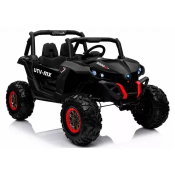 LEAN CARS Jeep XMX603 Electric Ride On Car - Black with MP4