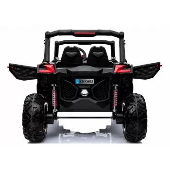 LEAN CARS Jeep XMX603 Electric Ride On Car - White with MP4