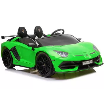 LEAN CARS Lamborghini Aventador SX2028 elektriline laste sõiduauto, roheline
