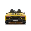 LEAN CARS Lamborghini Aventador SX2028 elektriline sõiduauto lastele, kollane