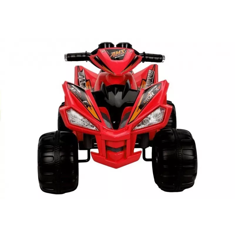 LEAN CARS Medium Quad Red - Elektriline Sõiduauto
