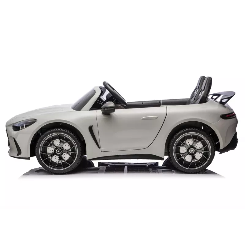LEAN CARS Mercedes AMG DK-GT63 24V Light Gray Battery-Powered Vehicle