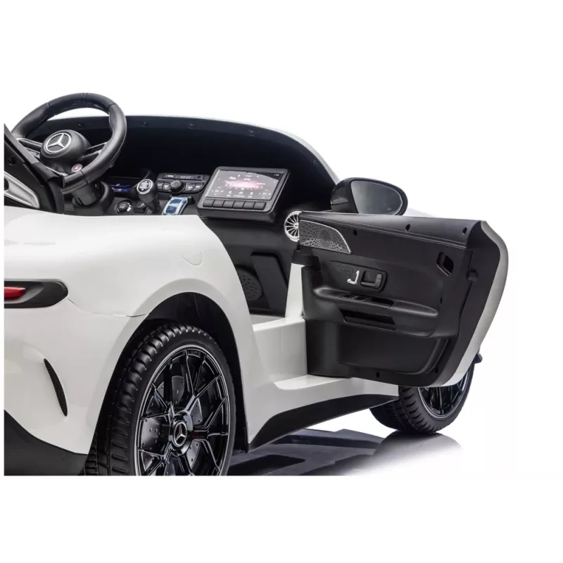 LEAN CARS Mercedes-AMG GT63 24V Valge Akutoitel Sõiduauto