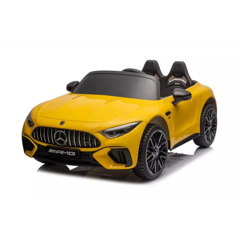 LEAN CARS Mercedes AMG SL63 akuga auto, kollane värvitud