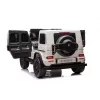 LEAN CARS Mercedes G63 XXL 24V akuga auto Valge