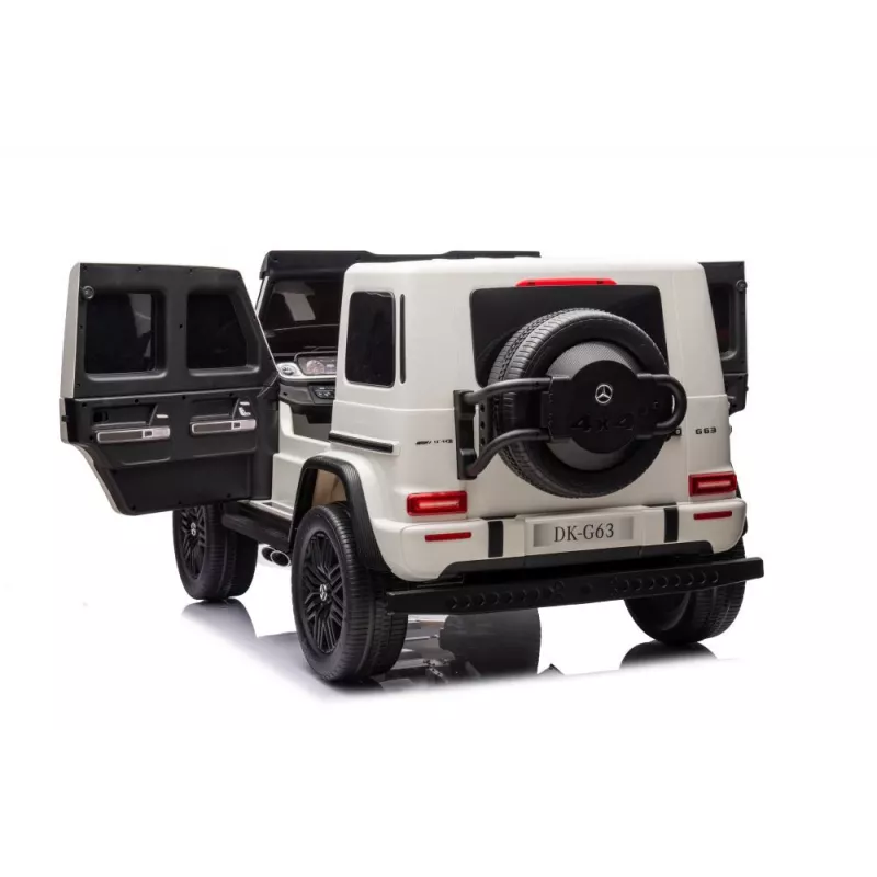 LEAN CARS Mercedes G63 XXL 24V akuga auto Valge