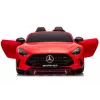 LEAN CARS Mercedes GT63 AMG DK-GT63 24V LCD akutoitel auto, punane