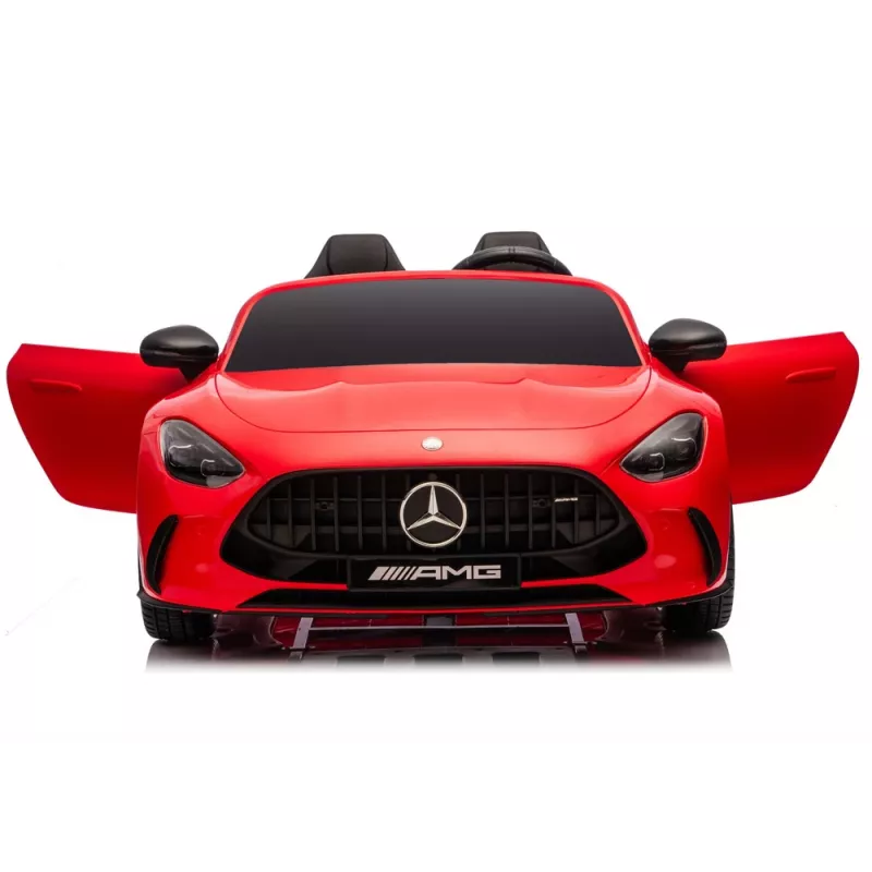 LEAN CARS Mercedes GT63 AMG DK-GT63 24V LCD akutoitel auto, punane
