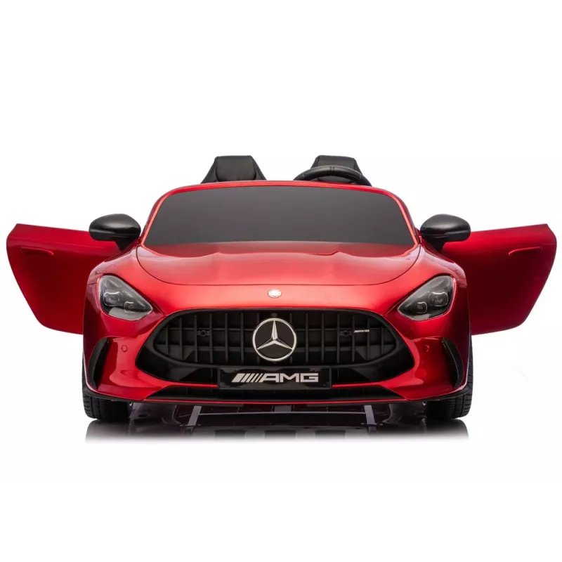 LEAN CARS Mercedes GT63 AMG DK-GT63 24V LCD Battery-Operated Car Red