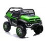 LEAN CARS Mercedes Unimog 12V elektriline laste sõiduauto roheline