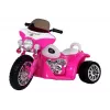 LEAN CARS Pink Electric Ride On Motorcycle JT568 for Kids with LED Lights