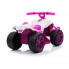 LEAN CARS TR1805 Electric Ride-On Quad White-Pink