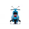 LEAN CARS Vespa Scooter Electric Ride On Motorcycle - Blue