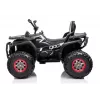 LEAN CARS XMX607 Electric Ride On Quad lastele LED-tulede ja MP3-mängijaga - Must