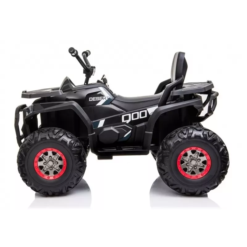 LEAN CARS XMX607 Electric Ride On Quad lastele LED-tulede ja MP3-mängijaga - Must