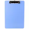 LEAN Clipboard Board Writing Ruler A4 Plastic Blue