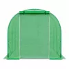 LEAN Foolium Tunnel Kasvuhoone PRO Raam 25mm 12x3x2m 36m² | Galvaniseeritud teras, UV-4 PE-kile, üleskeeratavad aknad