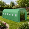LEAN Garden foolium tunnel kasvuhoone PRO raam 25MM 10x4x2M 40M²
