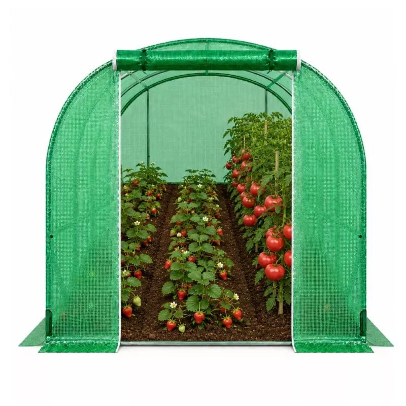 LEAN Garden foolium tunnel kasvuhoone PRO raam 25MM 10x4x2M 40M²