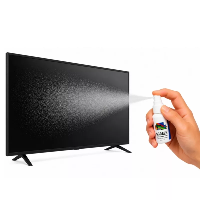 LEAN LCD LED TFT arvuti telefoni ekraanipuhastusvahend 100 ml mikrokiudlapiga