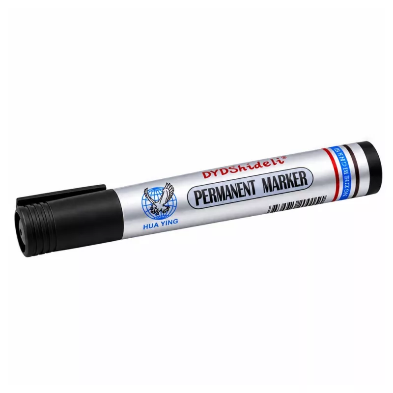 LEAN püsiv marker veekindel meisliotsaga must 1 tk
