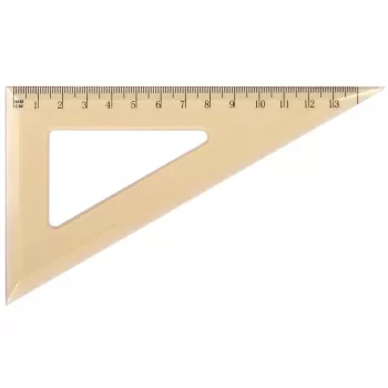 LEAN SCHOOL GRAND Kooli joonlaud 13,5 cm geomeetria komplekt