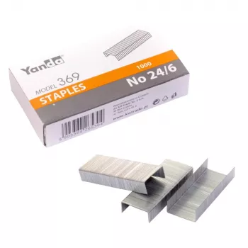 LEAN SCHOOL YANDA Standardsed kontoriklammerdajad 24/6 – 1000 tk