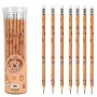 LEAN Set of 30 HB Graphite Pencils with Capybara Eraser in a Tube