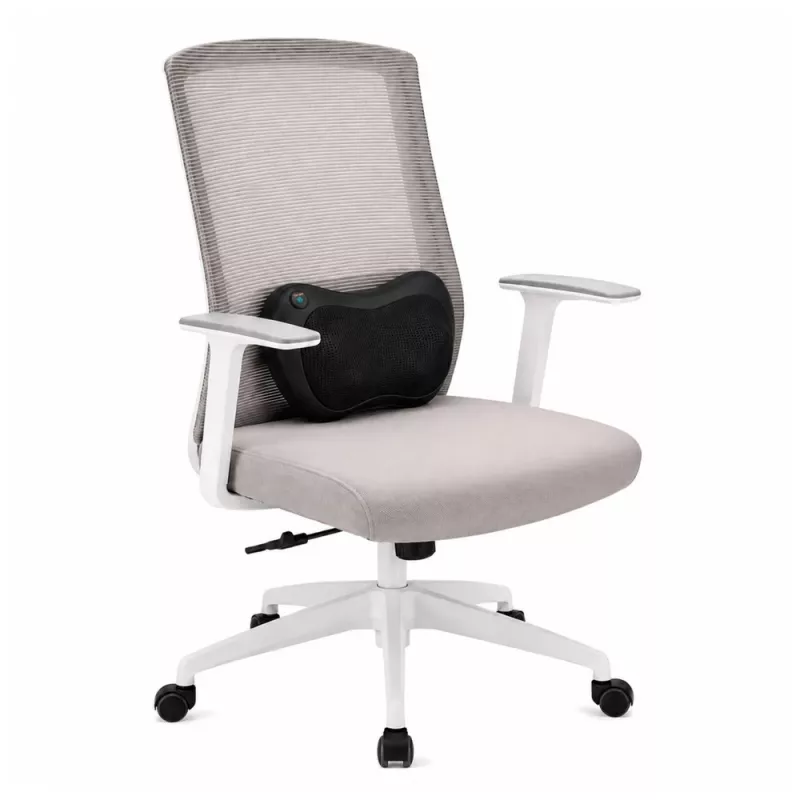 LEAN Shiatsu Massager Back Neck Massage Cushion with Heater Black