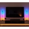LEAN Smart põrandalambid värviliste RGB LED-tuledega, kaugjuhtimine ja rakendus, 125 cm, 2 tk