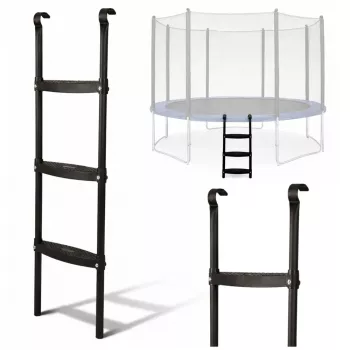 LEAN SPORT BEST 97 cm batuudiredel – 2 astet, libisemiskindel teras, universaalne, must
