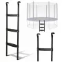 LEAN SPORT BEST 97 cm batuudiredel – 2 astet, libisemiskindel teras, universaalne, must
