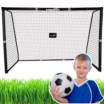 LEAN SPORT Kaasaskantav Jalgpallivärav Lastele Metall 300×200×120cm